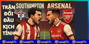 Southampton vs Arsenal trên luongsontv